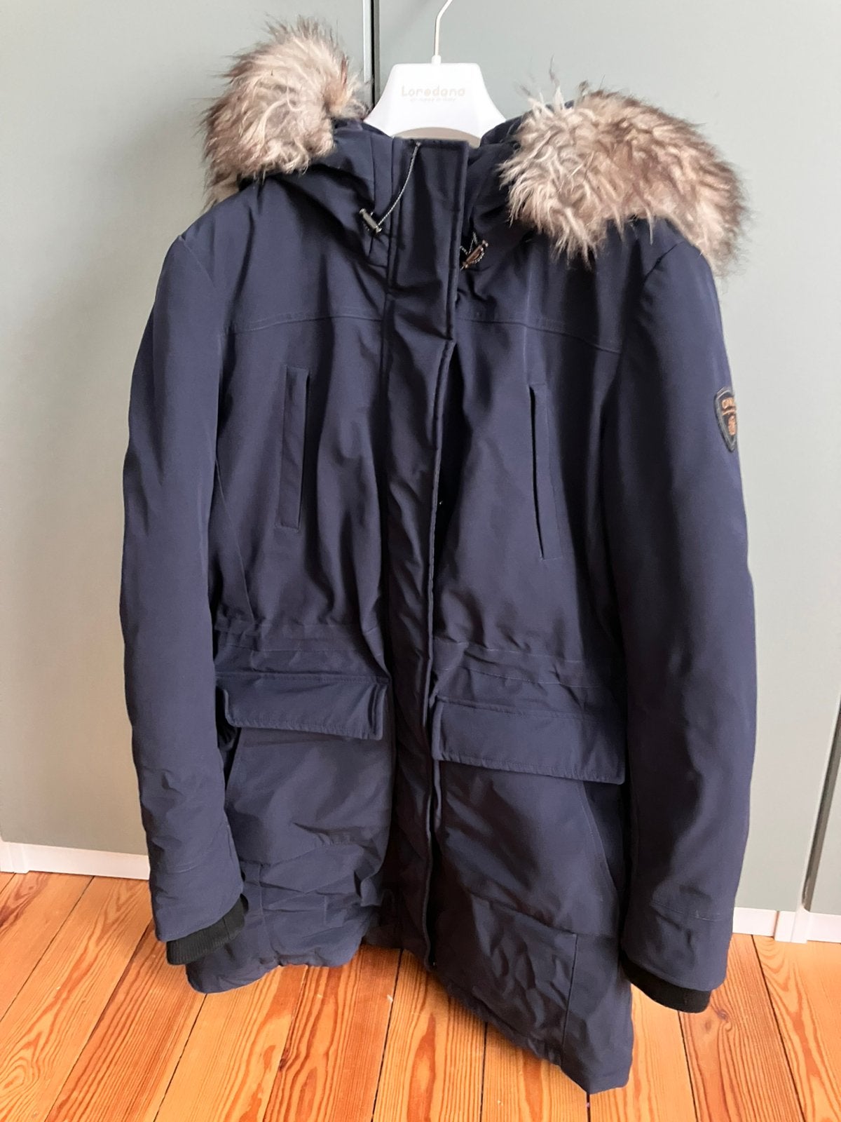 Lange jas/ mantel Only - vrouw maat L, Kleding | Dames, Ophalen, Zo goed als nieuw, Maat 42/44 (L)