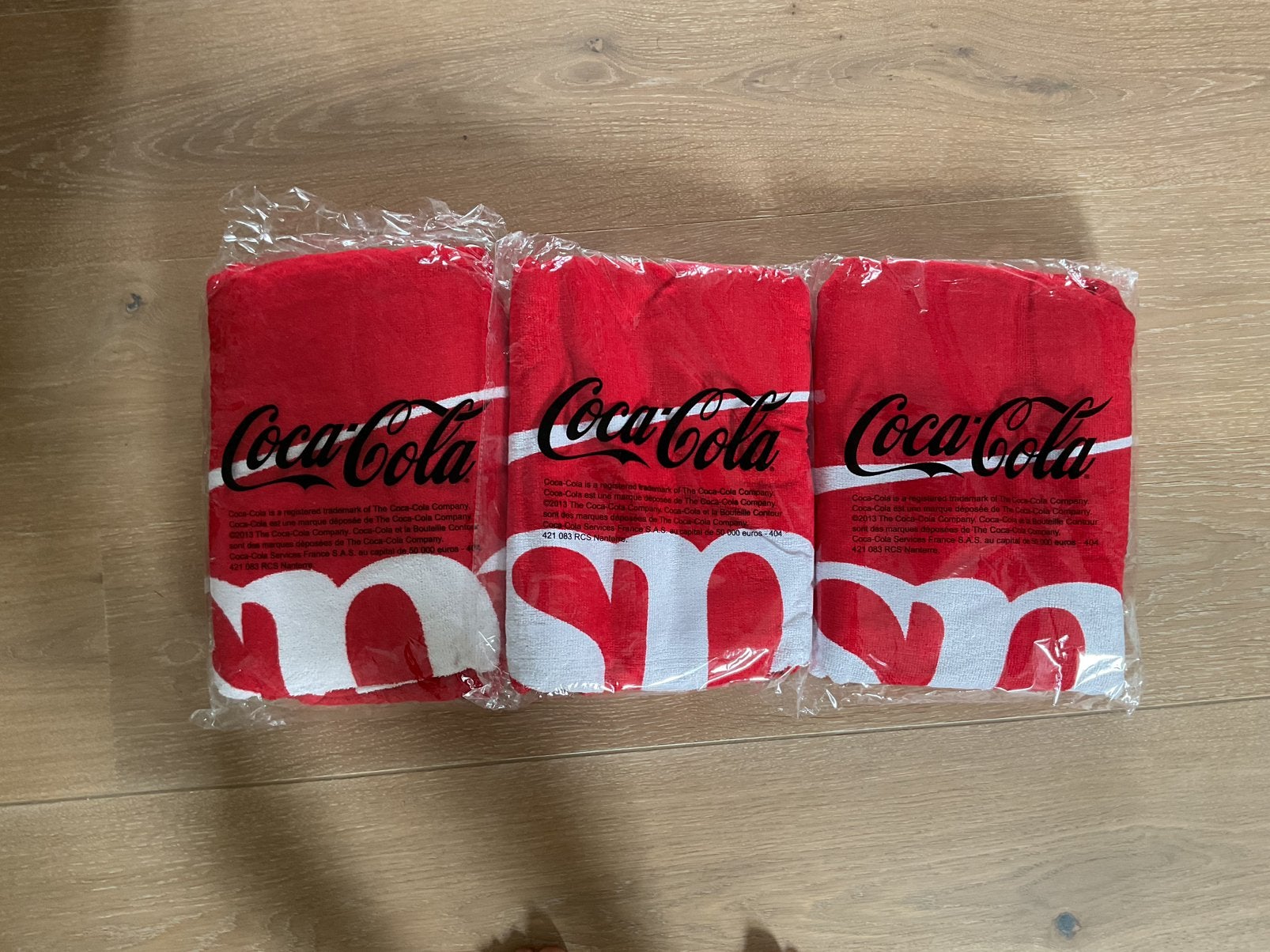 Badhanddoeken Coca-Cola, Ophalen of Verzenden, Nieuw
