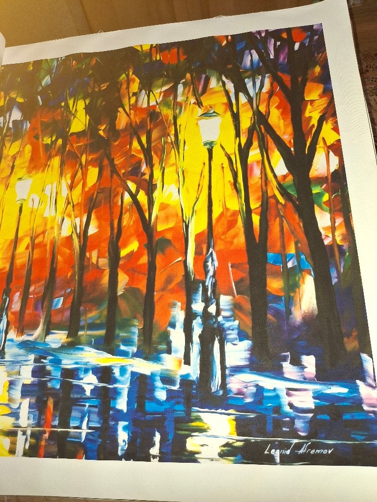 Leonid Afremov Kunstdruk op canvas, Ophalen