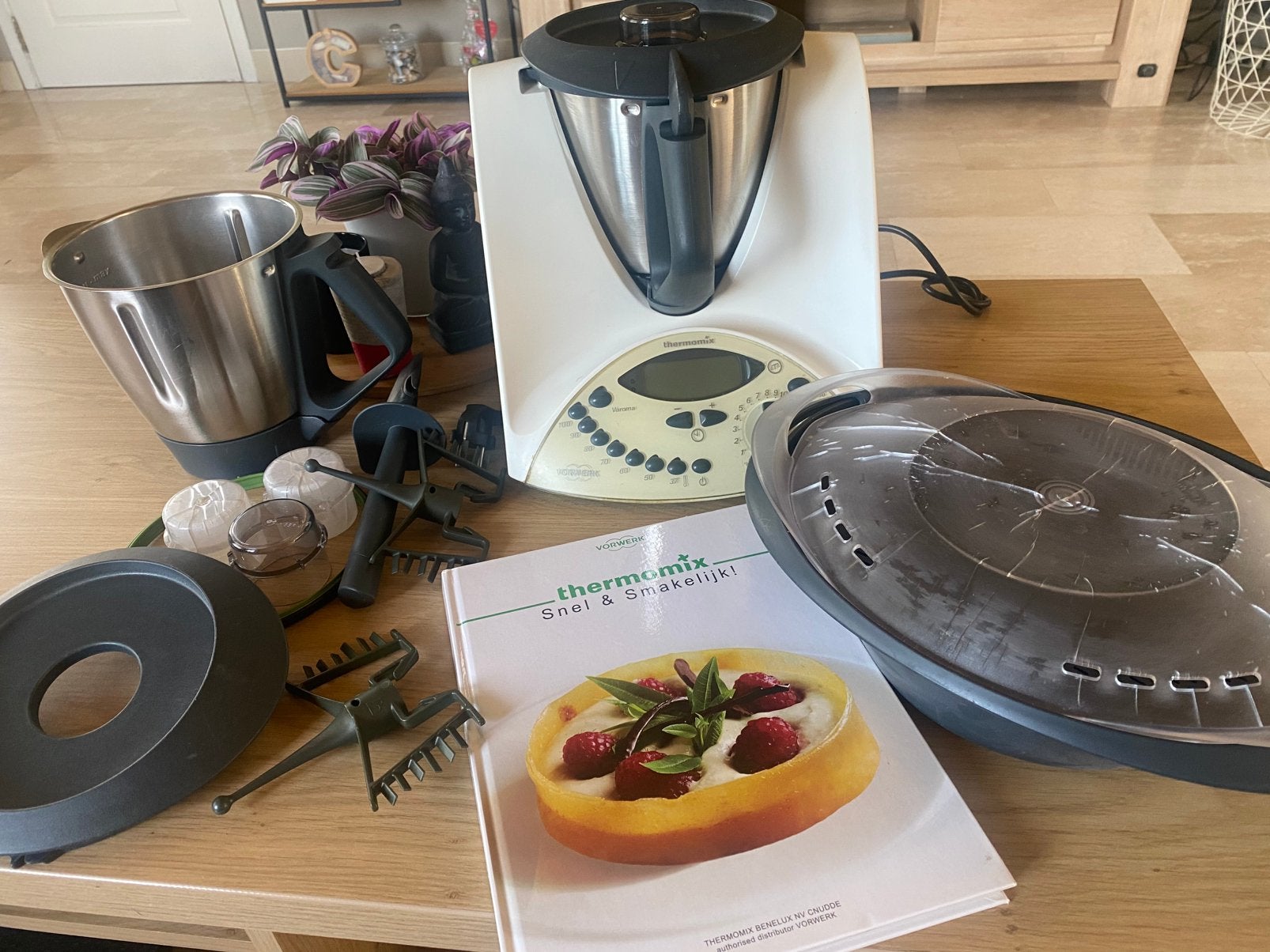 Thermomix TM 31, Elektronische apparatuur, Gebruikt, 1 tot 2 liter, 3 snelheden of meer, Ophalen of Verzenden