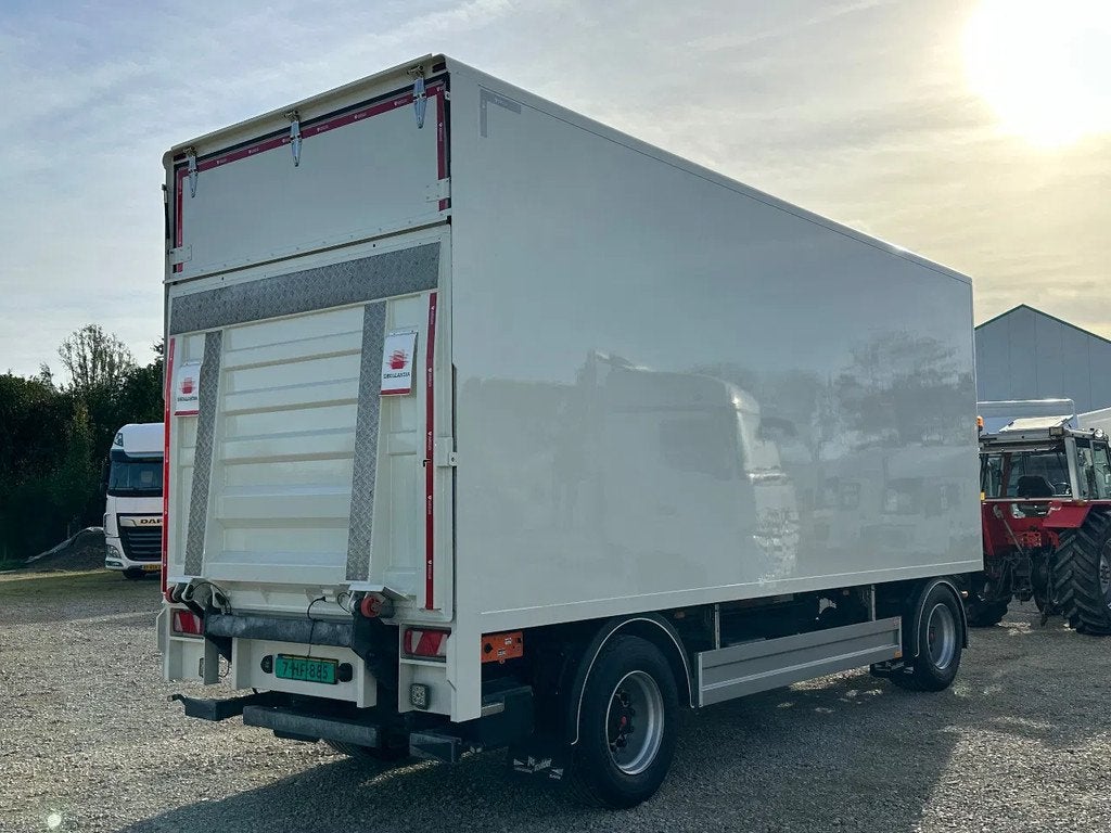 Pacton PACTON GESLOTEN AANHANGER MET LAADKLEP (bj 2020), Overige brandstoffen, Aanhangers en Opleggers, Te koop, BTW verrekenbaar