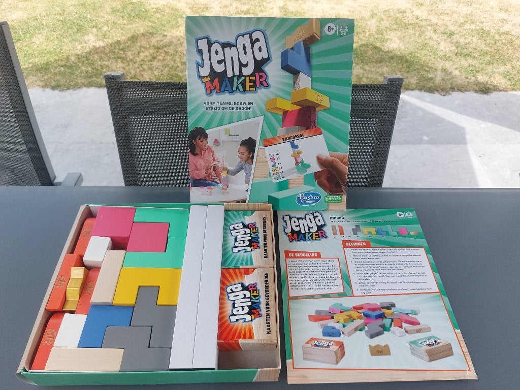Jenga Maker 8+, Vijf spelers of meer, Ophalen of Verzenden, Nieuw, HASBRO