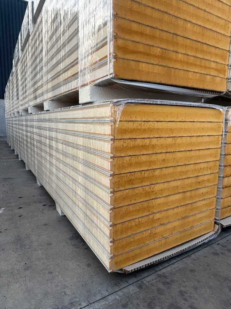 Sandwichpanelen - isolatiepanelen, Doe-het-zelf en Bouw, Isolatie en Afdichting, Ophalen of Verzenden, Zo goed als nieuw, Hardschuim (Pir)