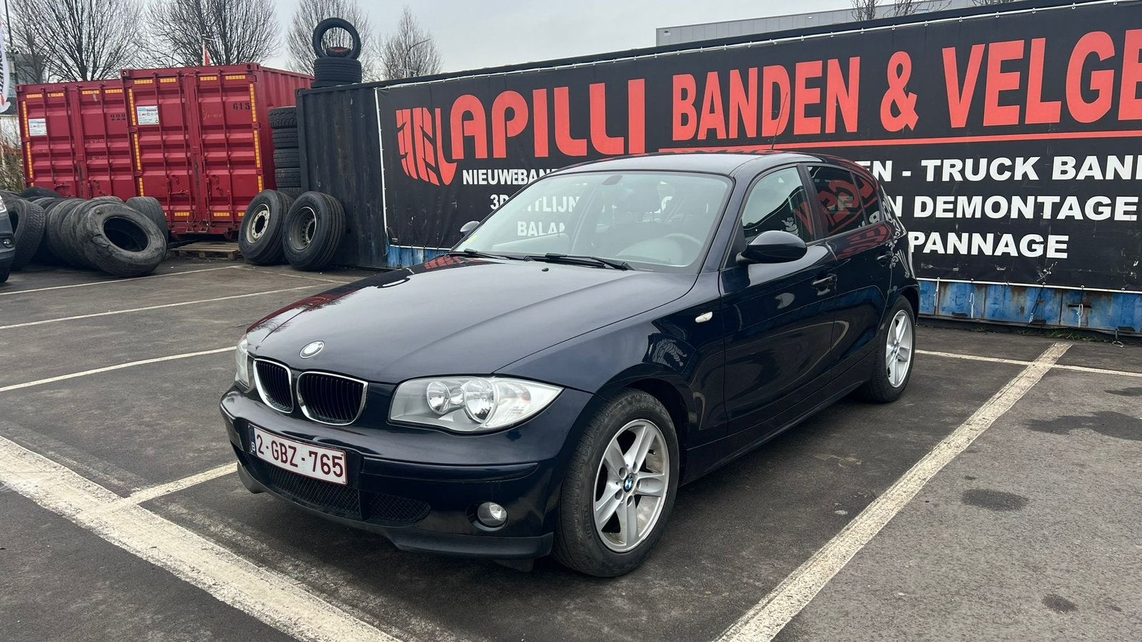BMW 118i 2.0 Benzine – 2006 – 90.000 km – 5-deurs, Auto's, 1 Reeks, Blauw, Handgeschakeld, 5 deurs