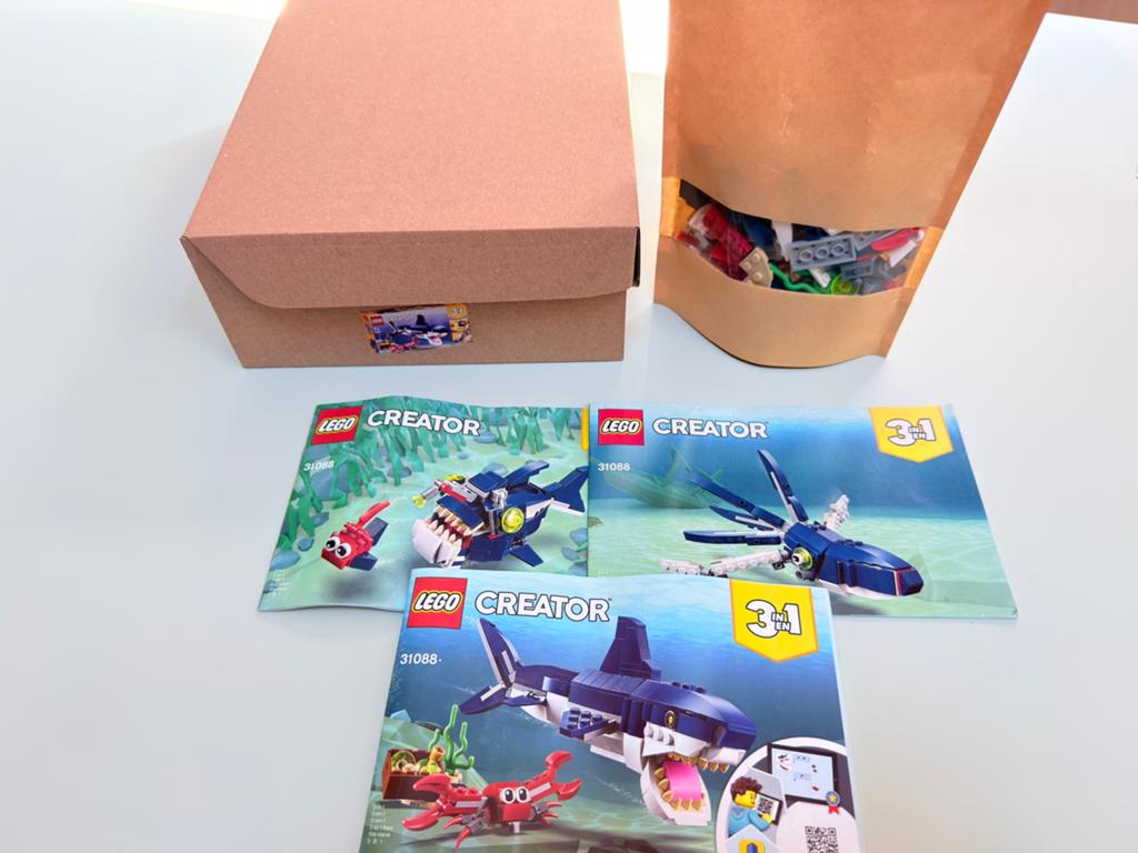 Lego Creator 3 in 1 31088 - volledig, Kinderen en Baby's, Speelgoed | Duplo en Lego, Zo goed als nieuw, Lego, Compleet, Creator