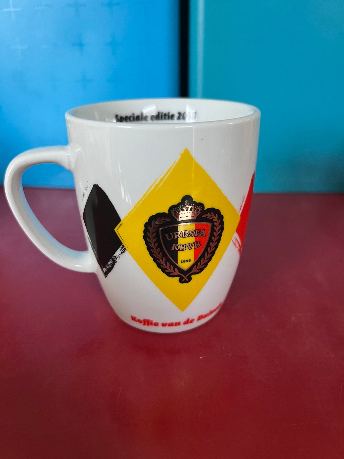 Rombauts. Koffie van de duivels. 2018. URBSFA KBVB  mok, Ophalen of Verzenden, Zo goed als nieuw