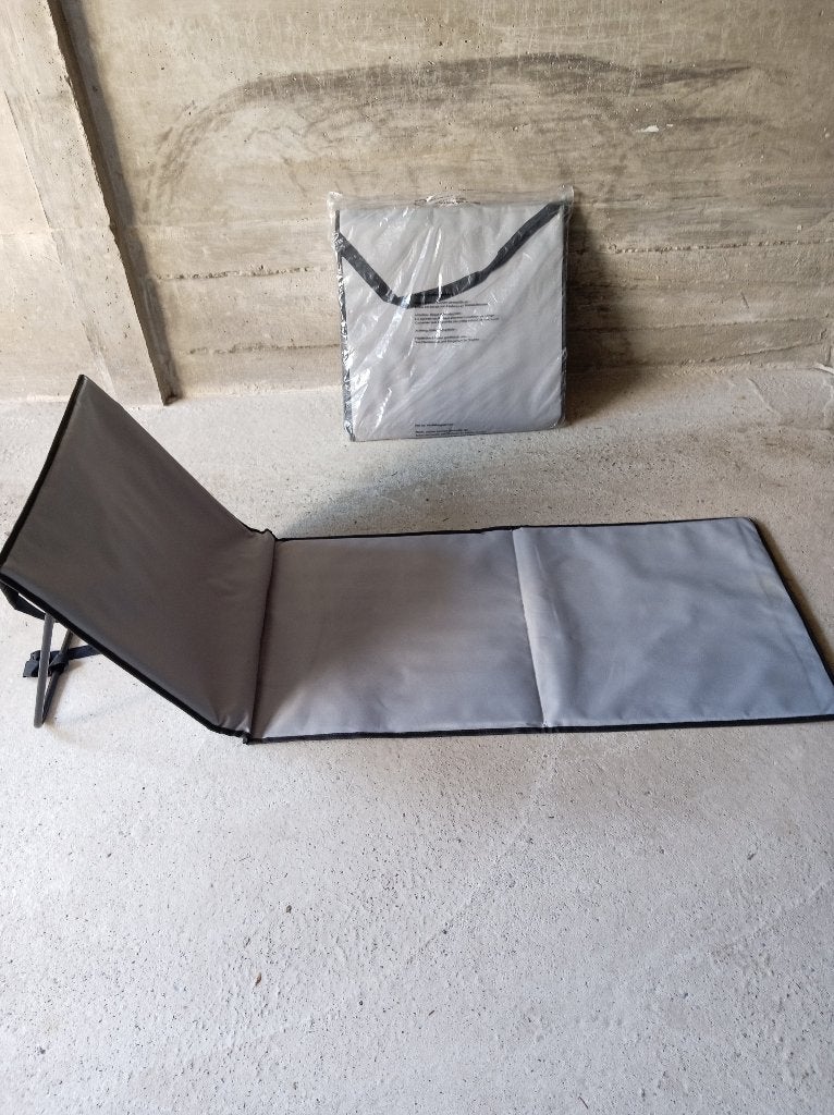 Ligmat, grijs, 2 stuks, Tuin en Terras, Overige Tuin en Terras, Ophalen, Zo goed als nieuw