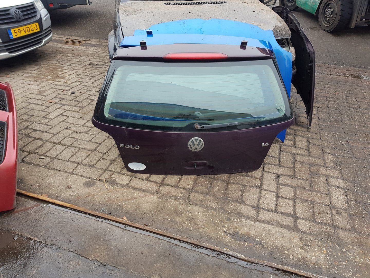 VW POLO ACHTERKLEP BJ 2002 TOT 2005, Arrière, -, Haillon arrière, Utilisé