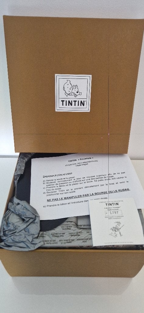 Tintin, Collections, Enlèvement, Neuf