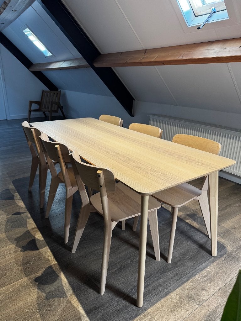 Ikea Lisabo (6 persoons tafel), Ophalen, 50 tot 100 cm, Vijf personen of meer, Rechthoekig