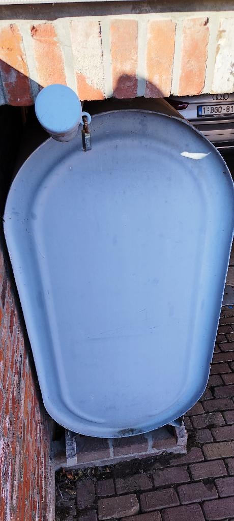 Mazout tank, Ophalen, Gebruikt