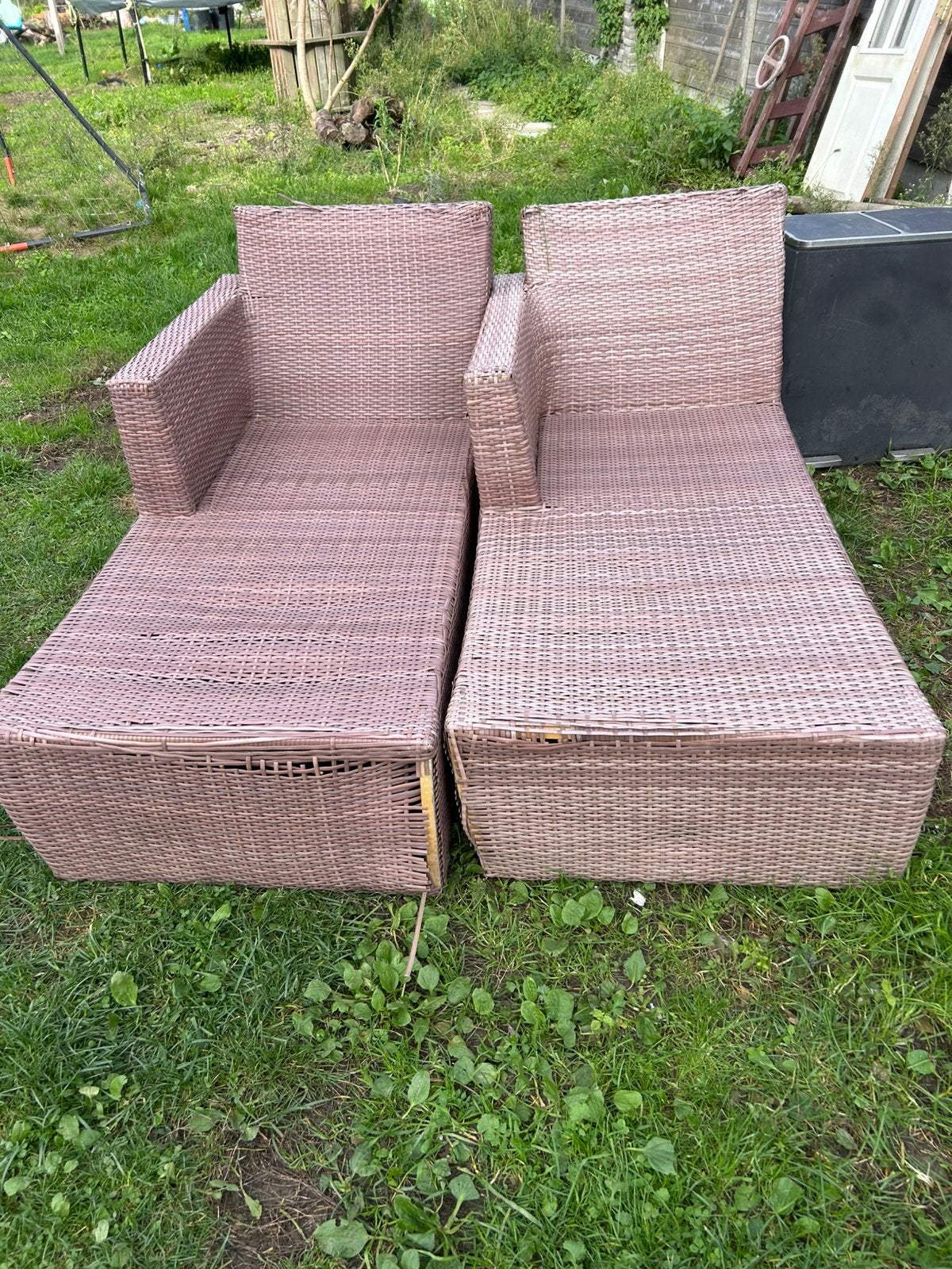 2x lounge, Ophalen, Gebruikt