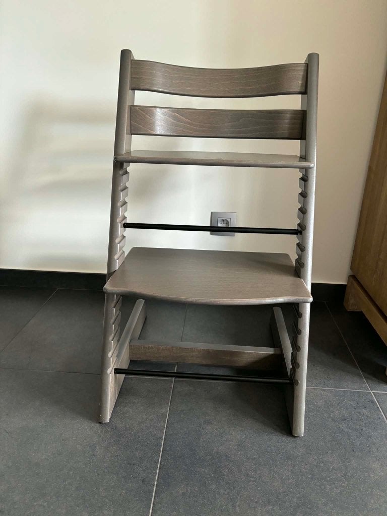 Stokke Tripp Trapp – Hazy Grey, Ophalen, Meegroeistoel