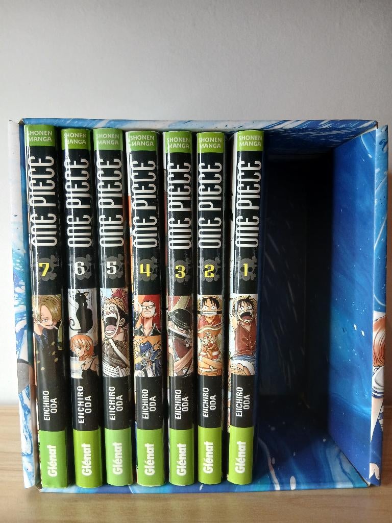 Lot manga One Piece 1-7 + tome 98 collector, Boeken, Japan (Manga), Ophalen, Eén comic, Nieuw