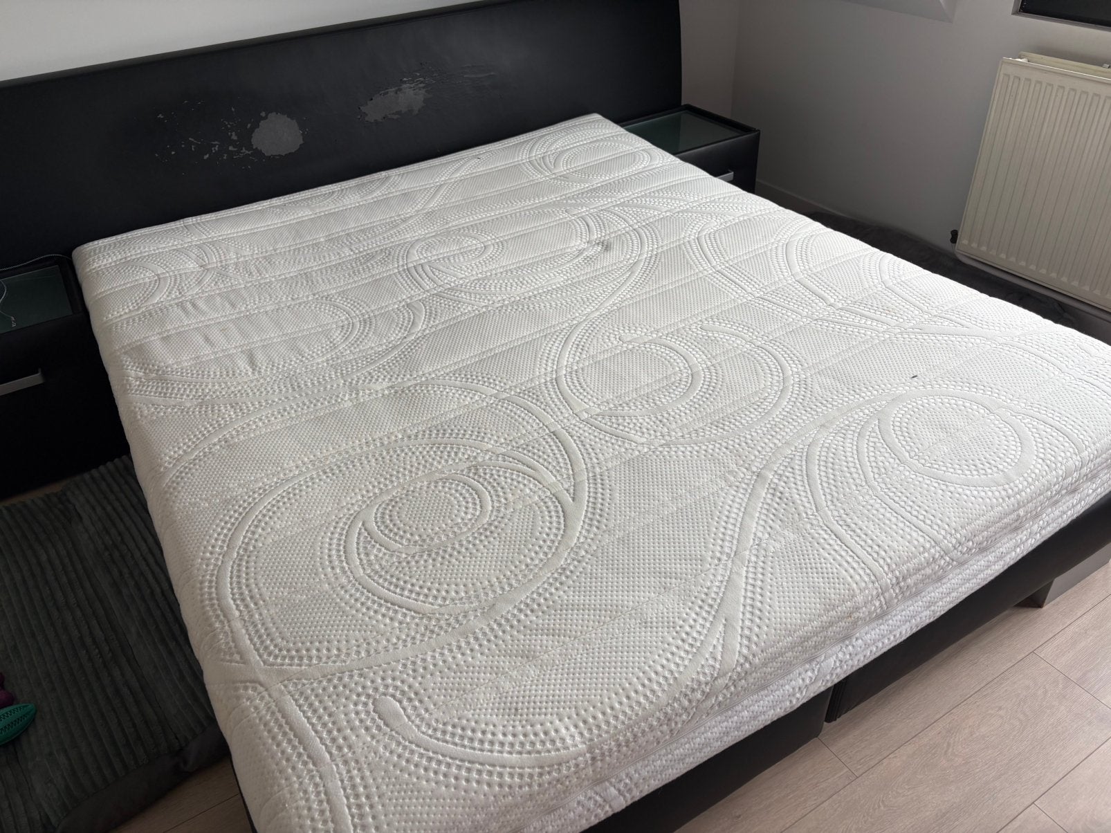 Te koop, Huis en Inrichting, Ophalen, Gebruikt, Zwart, Tweepersoons