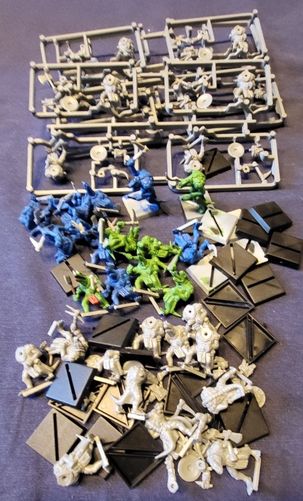 Warhammer Fantasy Battle Lizardmen Saurus, Hobby en Vrije tijd, Ophalen of Verzenden, Gebruikt, Warhammer, Figuurtje(s)