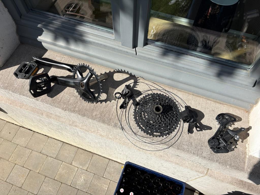 Groupe Shimano CUES 10 Speed, Vélos & Vélomoteurs, Vélos Pièces, Enlèvement, Comme neuf, Dérailleur ou Chaîne, Acier
