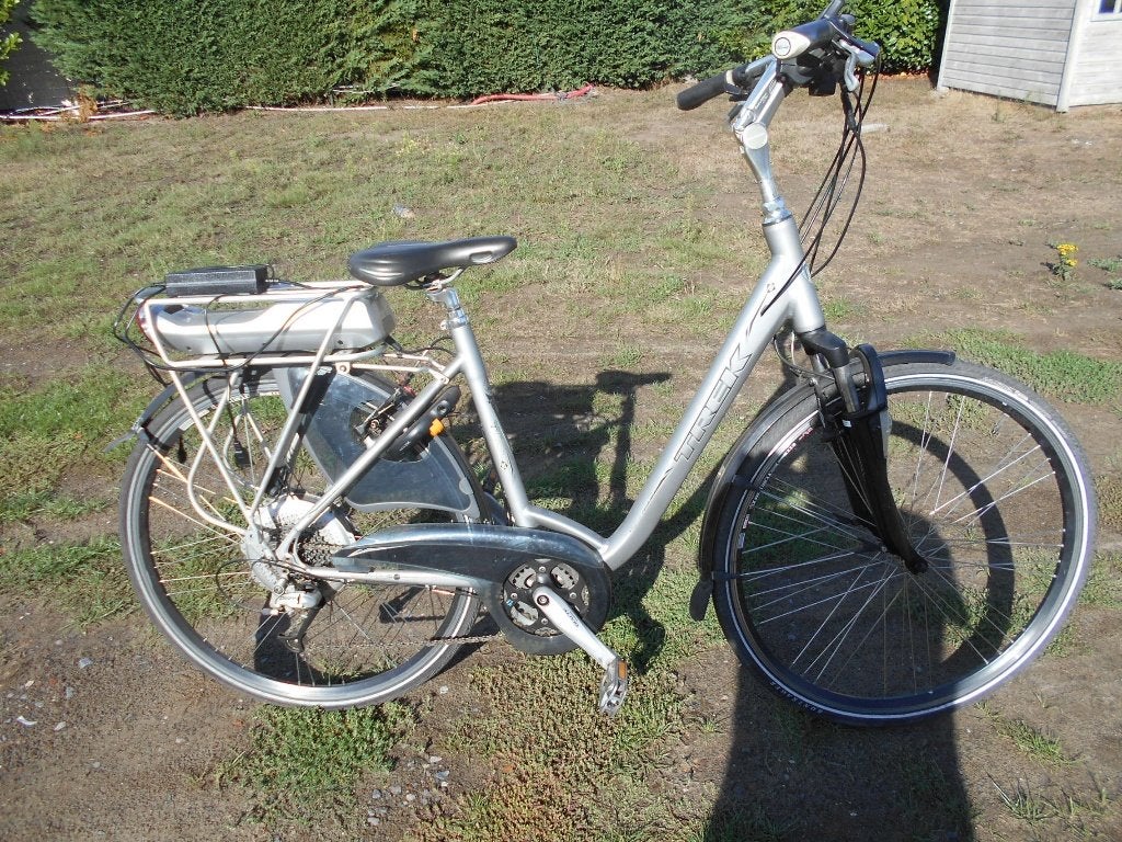 Te koop E bike dames TREK 21 speed batterij vernieuwd, Fietsen en Brommers, Zo goed als nieuw, 51 tot 55 cm, 50 km per accu of meer