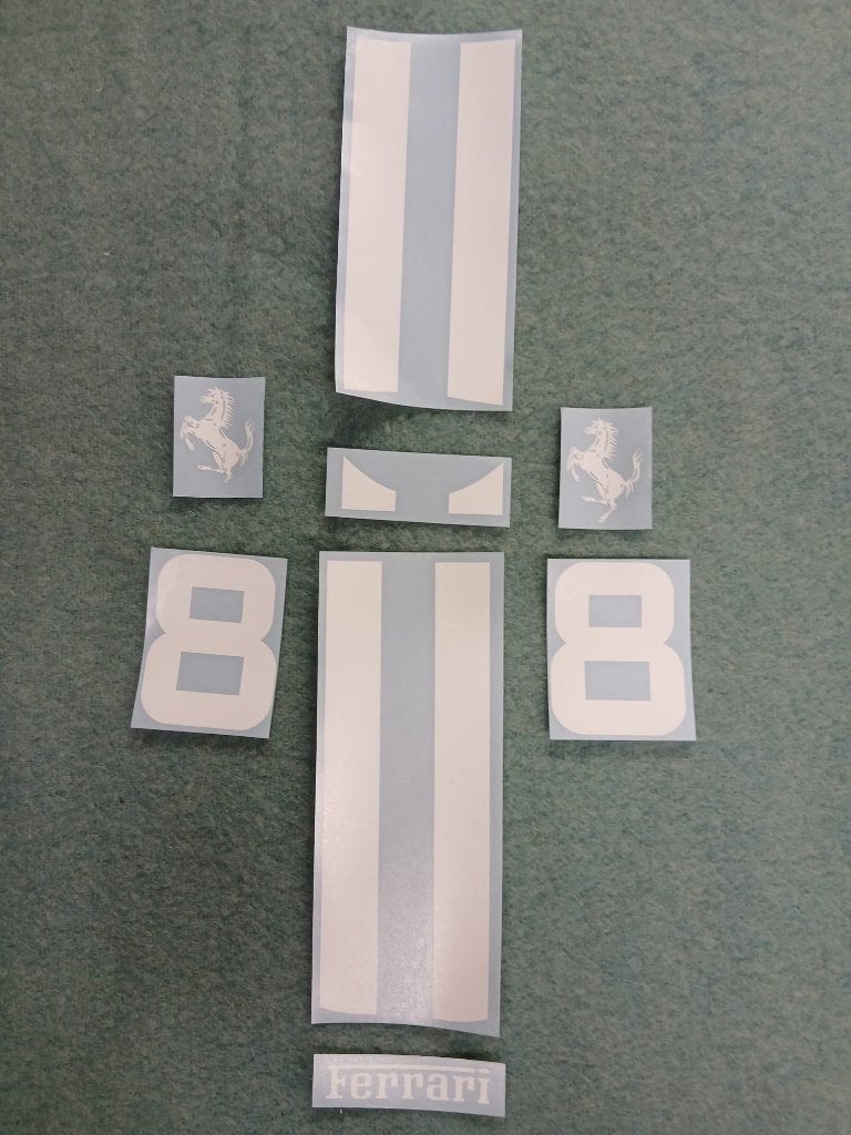 Set stickers / autocollants VAP Morellet Ferrari Spa, Envoi