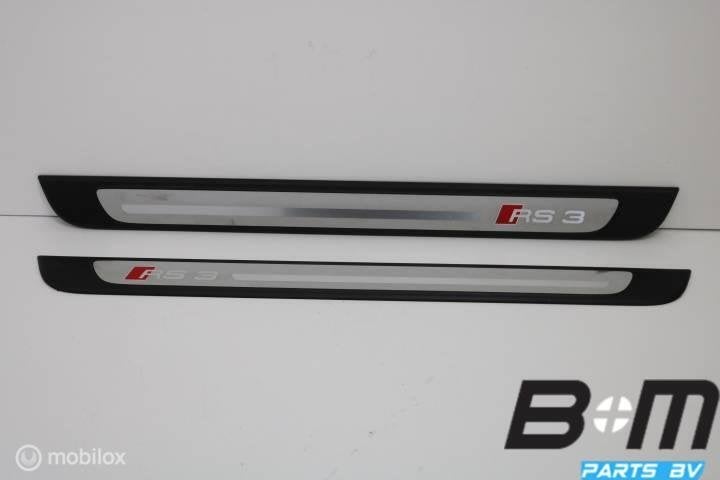 Set S-line dorpellijsten voorzijde Audi RS3 8V Sportback, Gebruikt