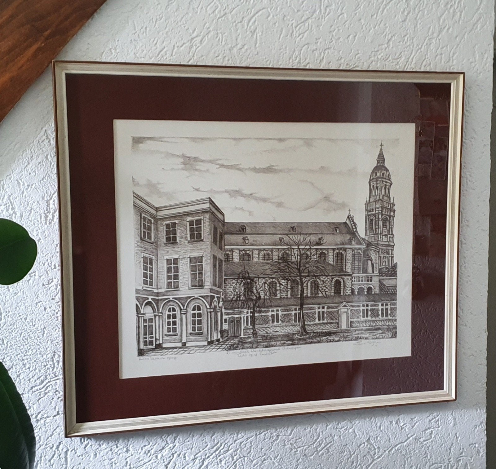 Gesigneerde Antwerpse Litho * beperkte oplage, Gelimiteerde oplage, Ophalen, Landschappen, Lithografie