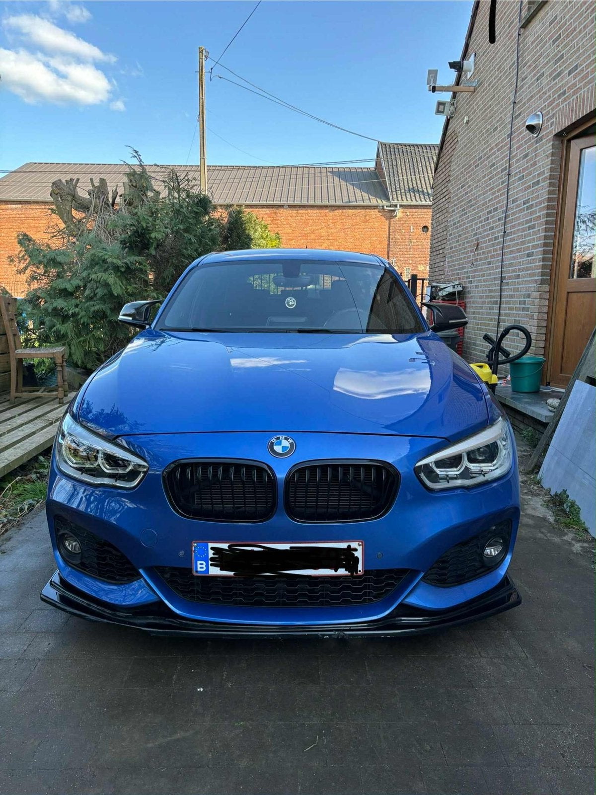 BMW 118i M Sport Ultimate, Auto's, BMW, 100 kW, Blauw, Leder, 5 deurs