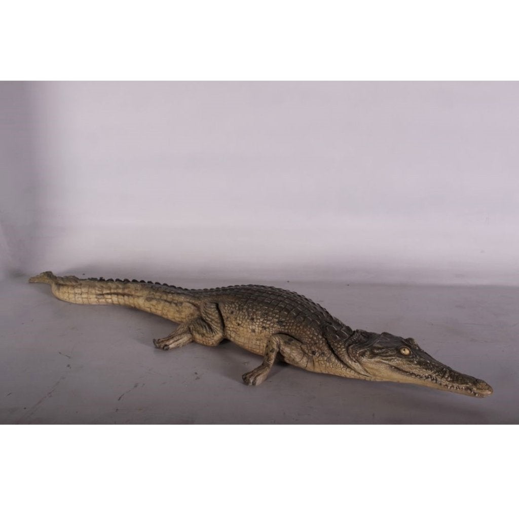 Crocodile Resting – Krokodil beeld Lengte 131 cm, Ophalen, Nieuw