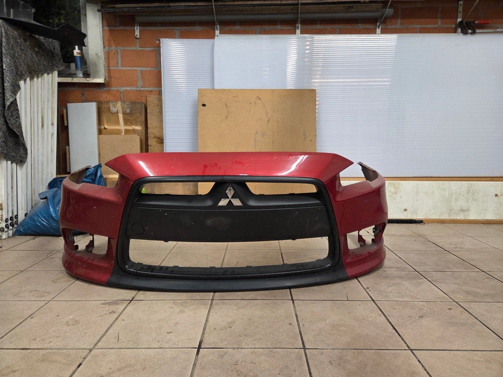 Bumper Mitsubishi Lancer, Pare-chocs, Enlèvement, Utilisé, Mitsubishi