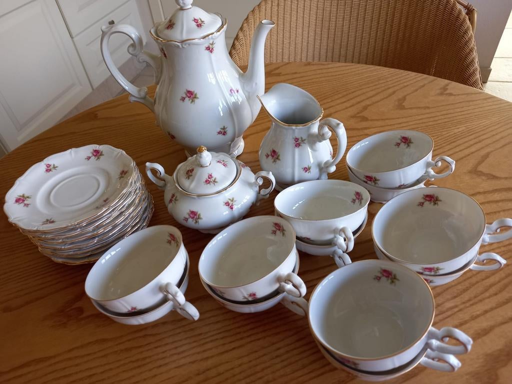 Koffieservies Bavaria porselein Wunsiedel, Enlèvement