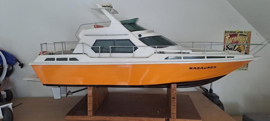 Vintage rc robbe marauder 1979, Ophalen