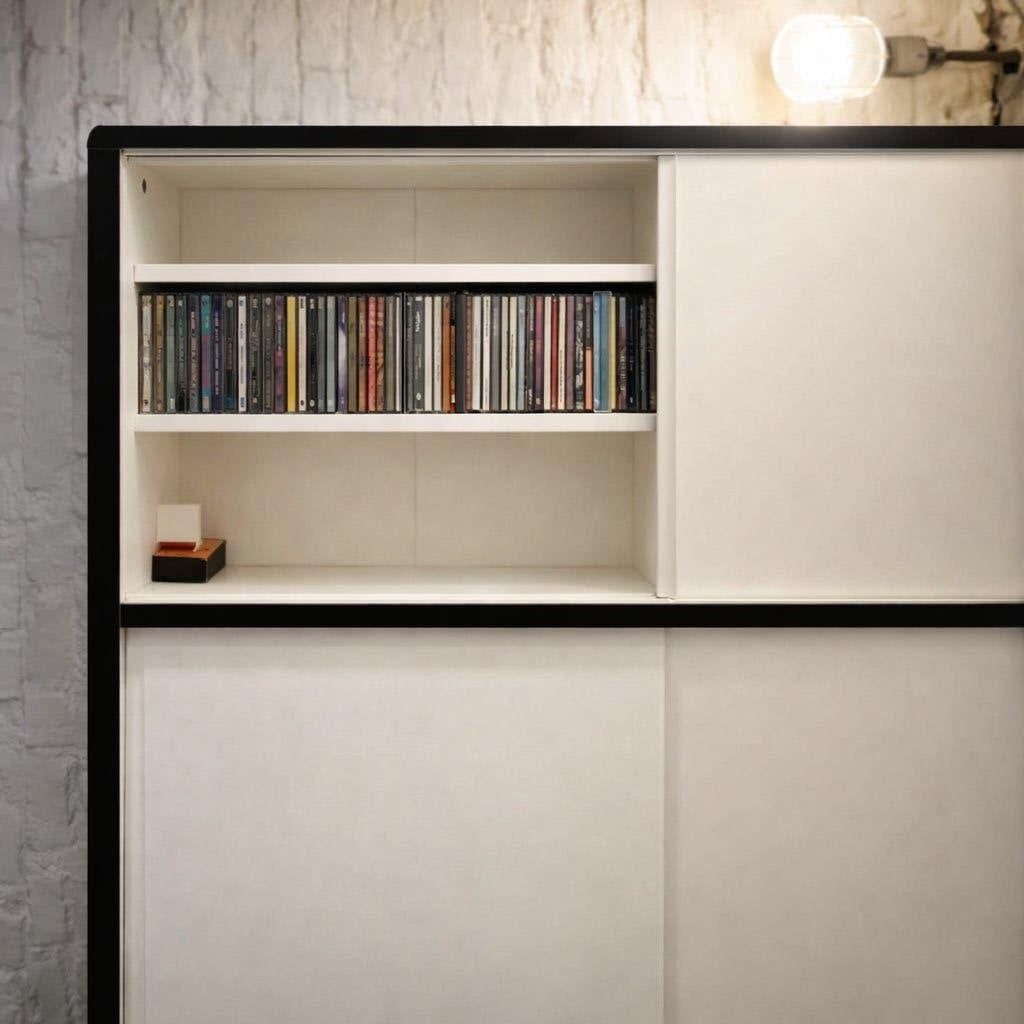 Cd / dvd kast voor 900 cd's, Ophalen, Gebruikt, 150 discs of meer, Hout