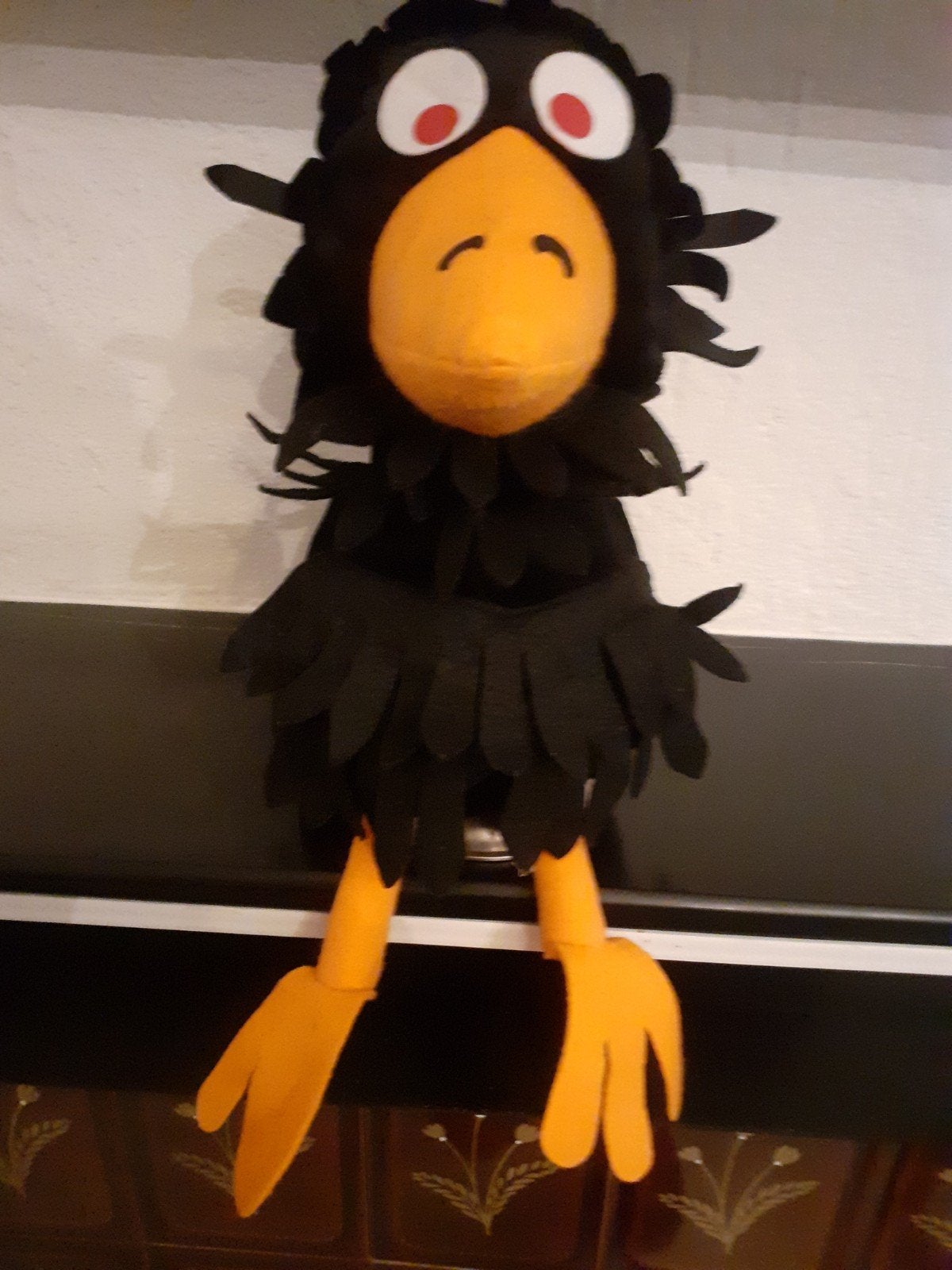 meneer de Raaf  handpop, Ophalen of Verzenden