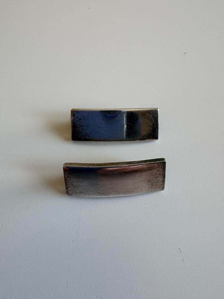 WW2 zilveren rank insigne van US Army 1st Lieutenant,, Verzamelen, Militaria | Tweede Wereldoorlog, Ophalen of Verzenden