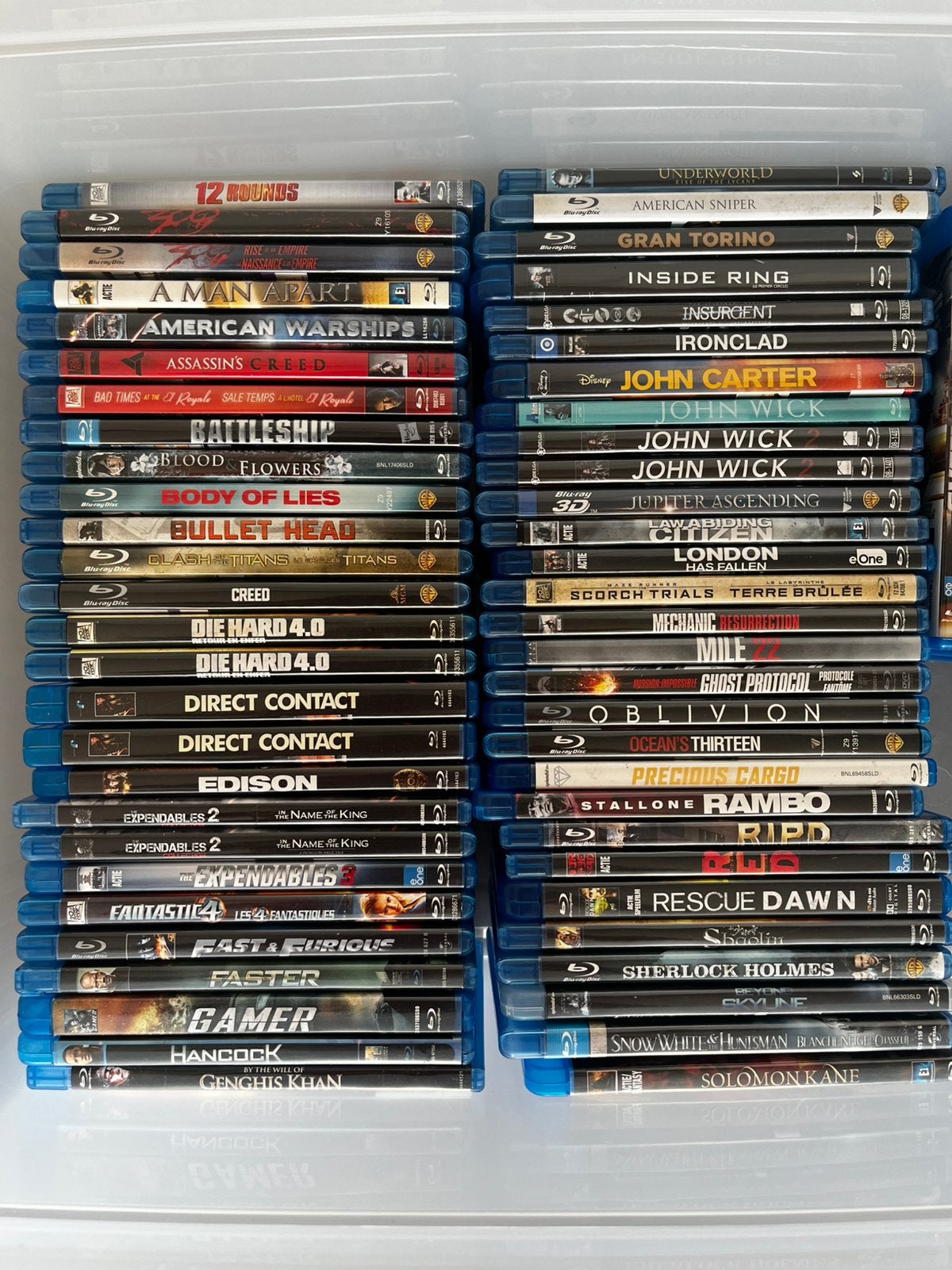 BLU-RAY UITVERKOOP - laatste 24 UUR – 5+1 gratis, Alle leeftijden, Film, Actie, Ophalen of Verzenden