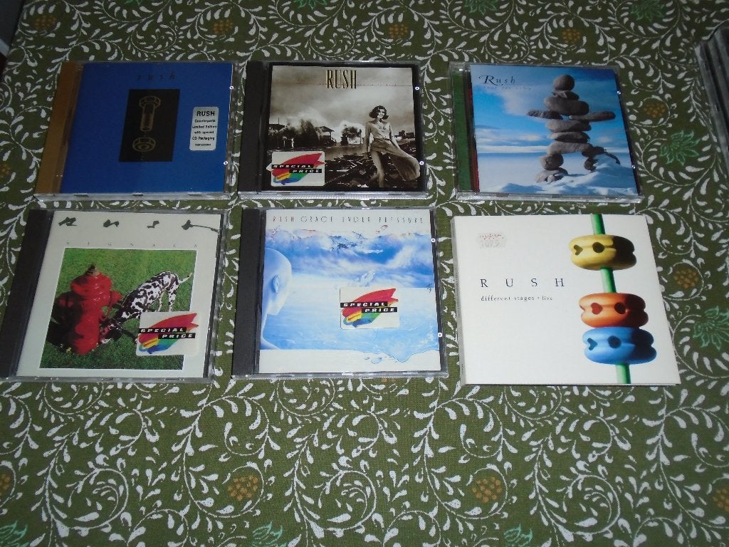 CDs - RUSH, CD & DVD, Enlèvement ou Envoi, Comme neuf, Rock progressif