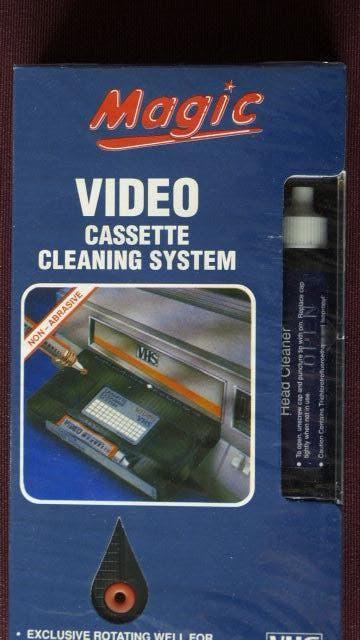 Magic video-cassette reinigingssysteem, Audio, Tv en Foto, Ophalen of Verzenden, Nieuw