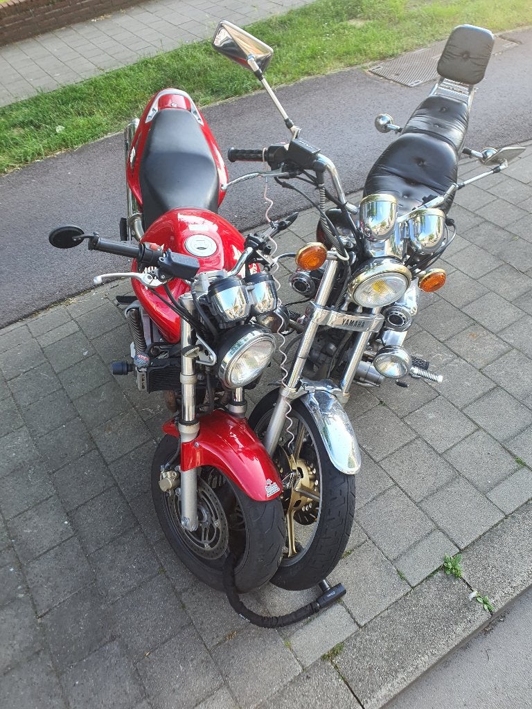 Motor Honda en Yamaha, Particulier, Gebruikt