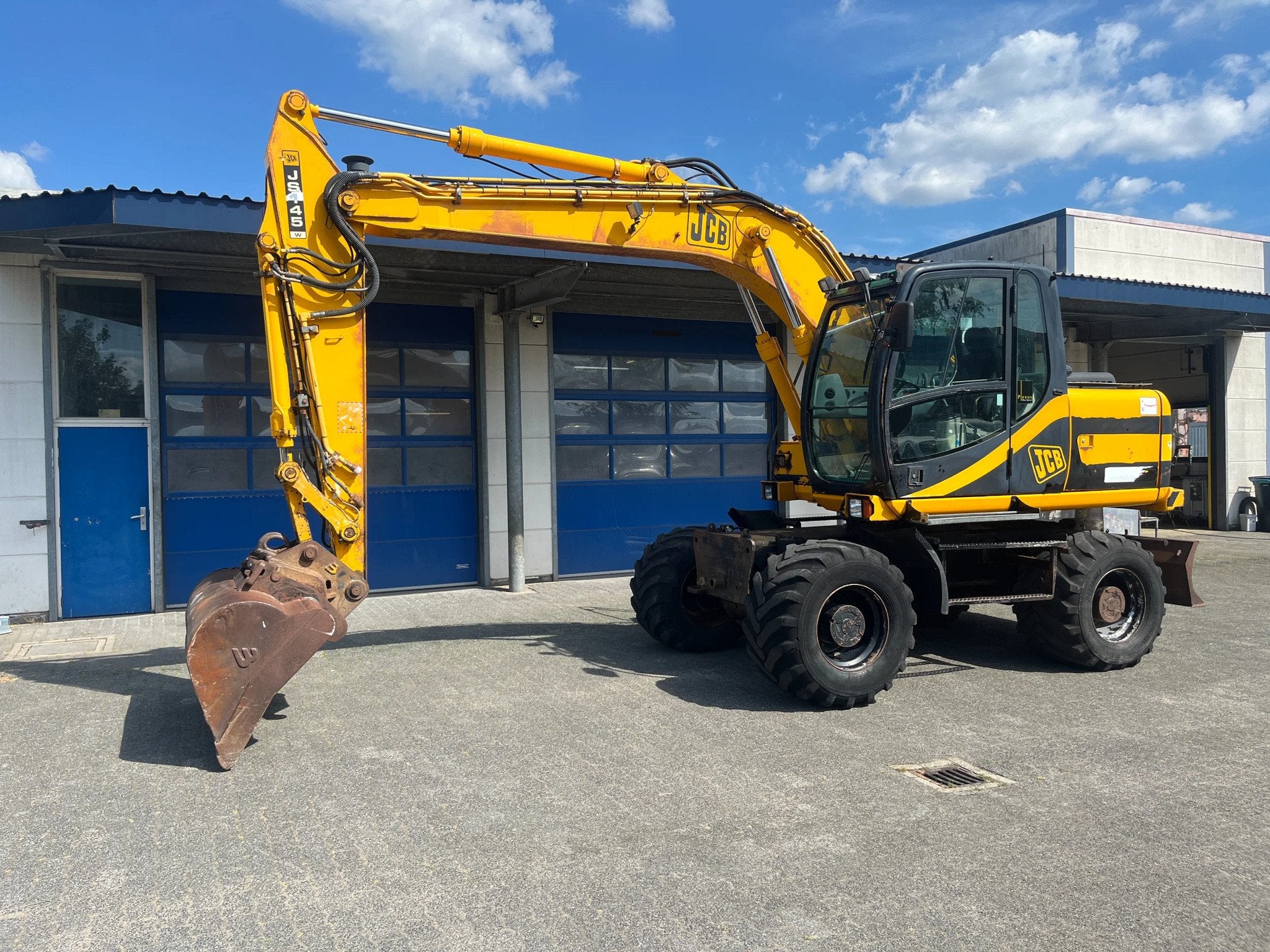 JCB JS145W Mobiele kraan / Graafmachine / Excavator, JCB, Nvt, NL, Excavatrice