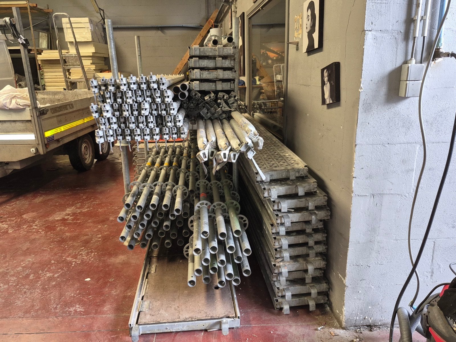 afix stelling te koop, Ophalen