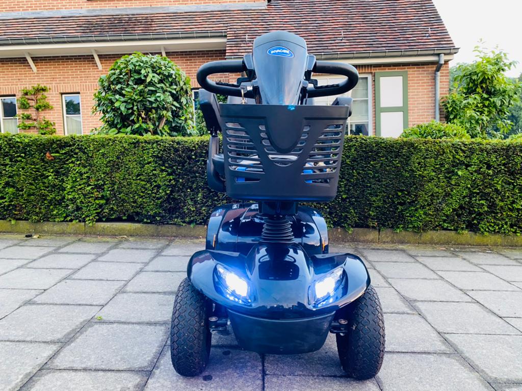 Scootmobiel Invacare LEO Demonteerbare Invalide Scooter, Ophalen of Verzenden, Inklapbaar, Zo goed als nieuw, Elektrische rolstoel