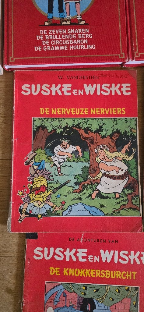 Originele oude suske en wiske strips!, Ophalen, Gelezen, Willy vandersteen