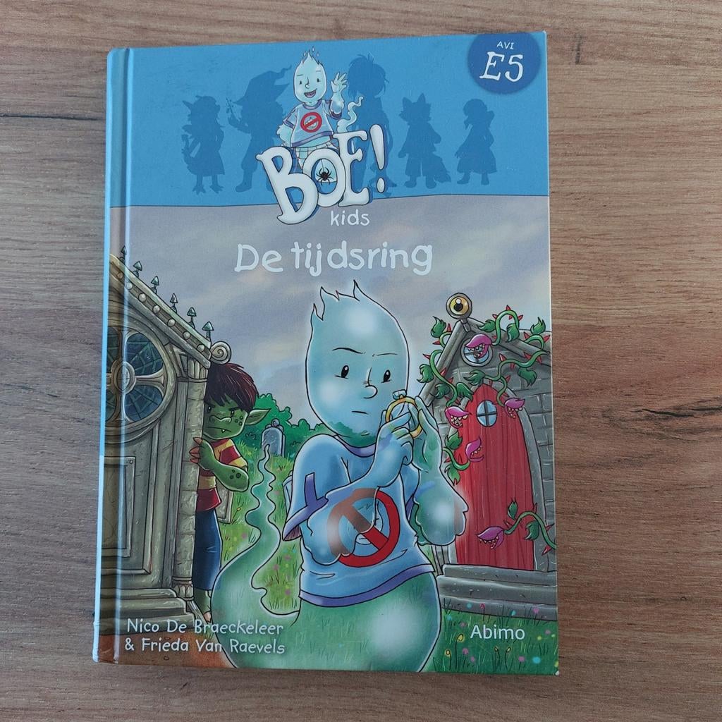 Boe! Kids. De tijdsring. Van uitgeverij Abimo. Goede staat, Enlèvement