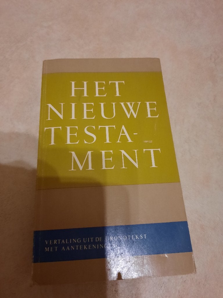 boek Het nieuwe testament, Boeken, Ophalen of Verzenden