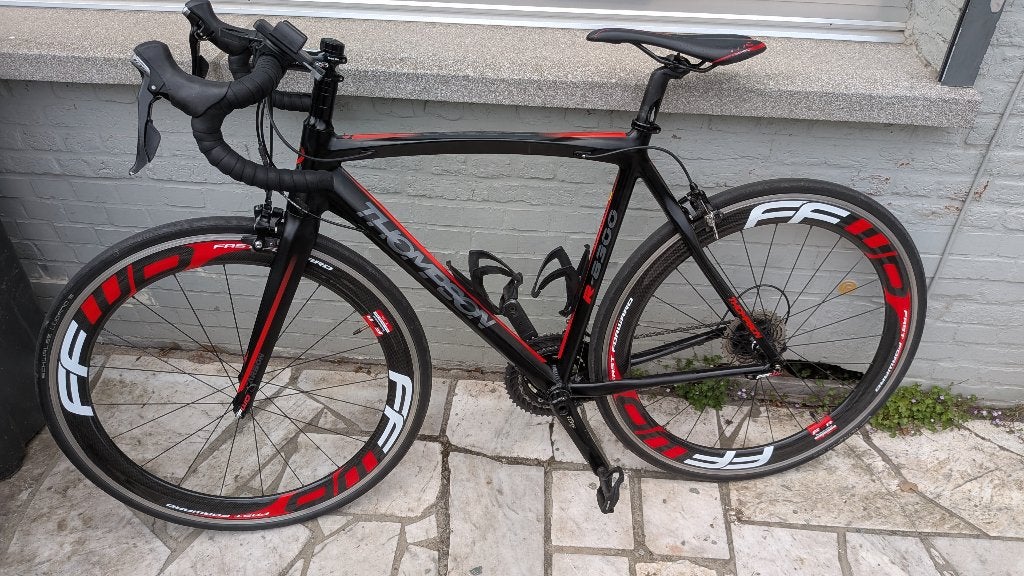 Thompson - Shimano 105 - FFW F6R Carbon, Autres marques, Frein sur jante, Femmes, 49 à 53 cm