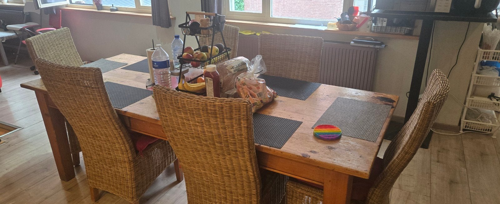 Gratis eettafel, Enlèvement