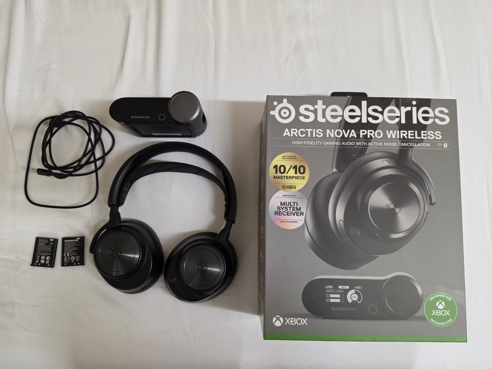 SteelSeries Arctis Nova Pro Wireless voor Xbox & PC, Gaming, Ophalen of Verzenden, Zo goed als nieuw, Draadloos