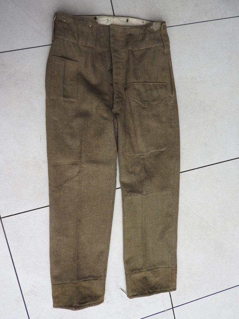 1942 Pantalon de combat Canadien réutilisé ABL, Collections, Objets militaires | Seconde Guerre mondiale, Enlèvement ou Envoi