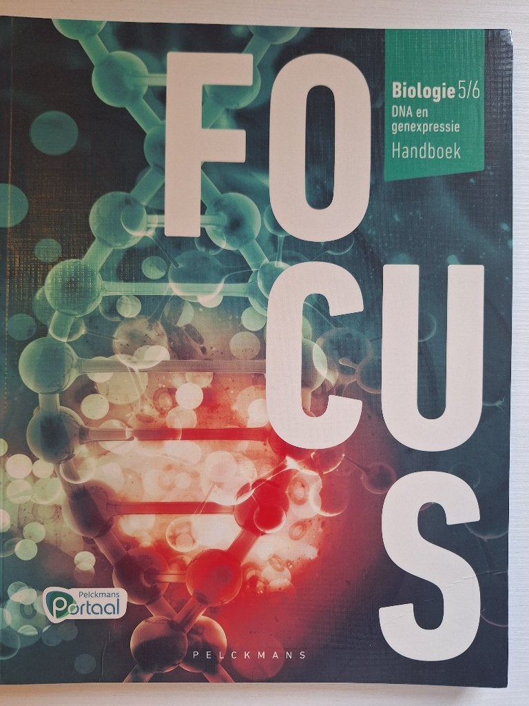 Focus biologie 56 dna en genexpressue handboek, Boeken, Ophalen, Zo goed als nieuw