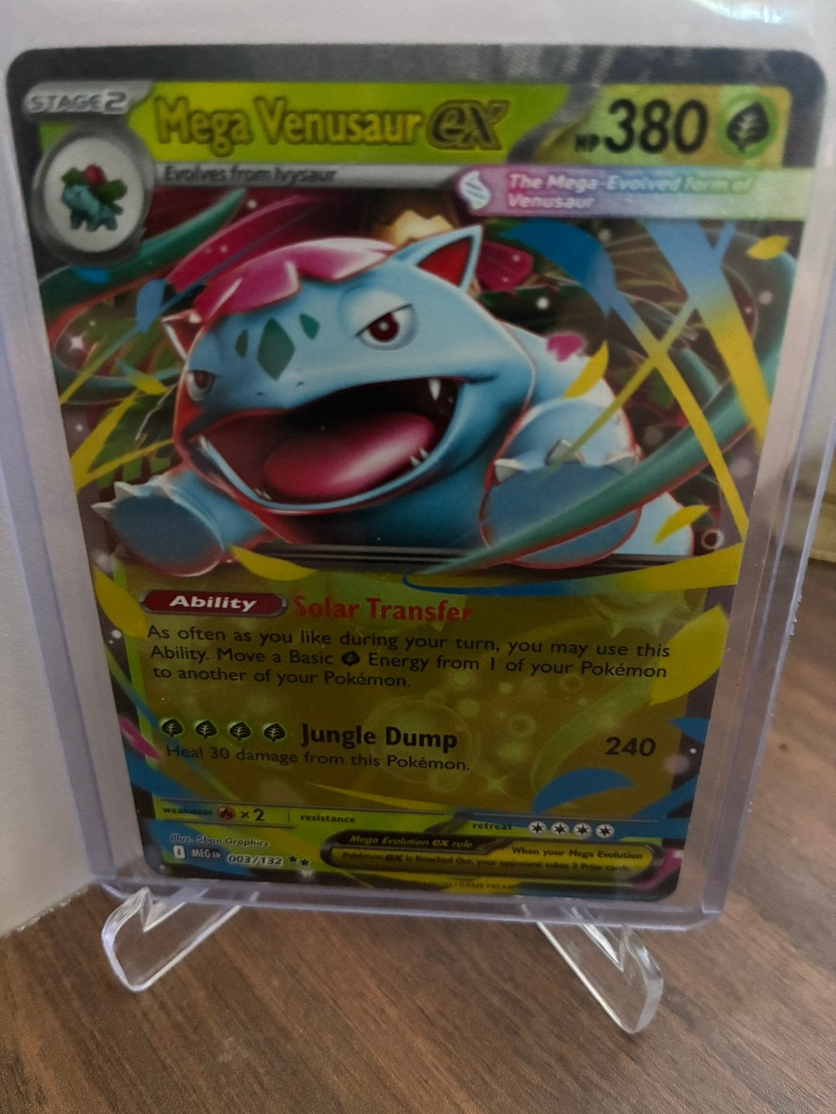 Pokemon mega venusaur ex mega evolutions, Enlèvement ou Envoi, Comme neuf, Booster