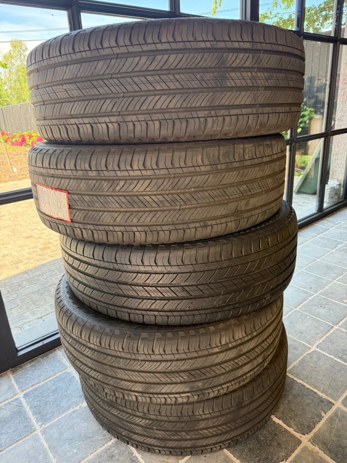 Michelin 255 60 r20 all season 5 stuks, Auto-onderdelen, Banden en Velgen, Ophalen, All Season